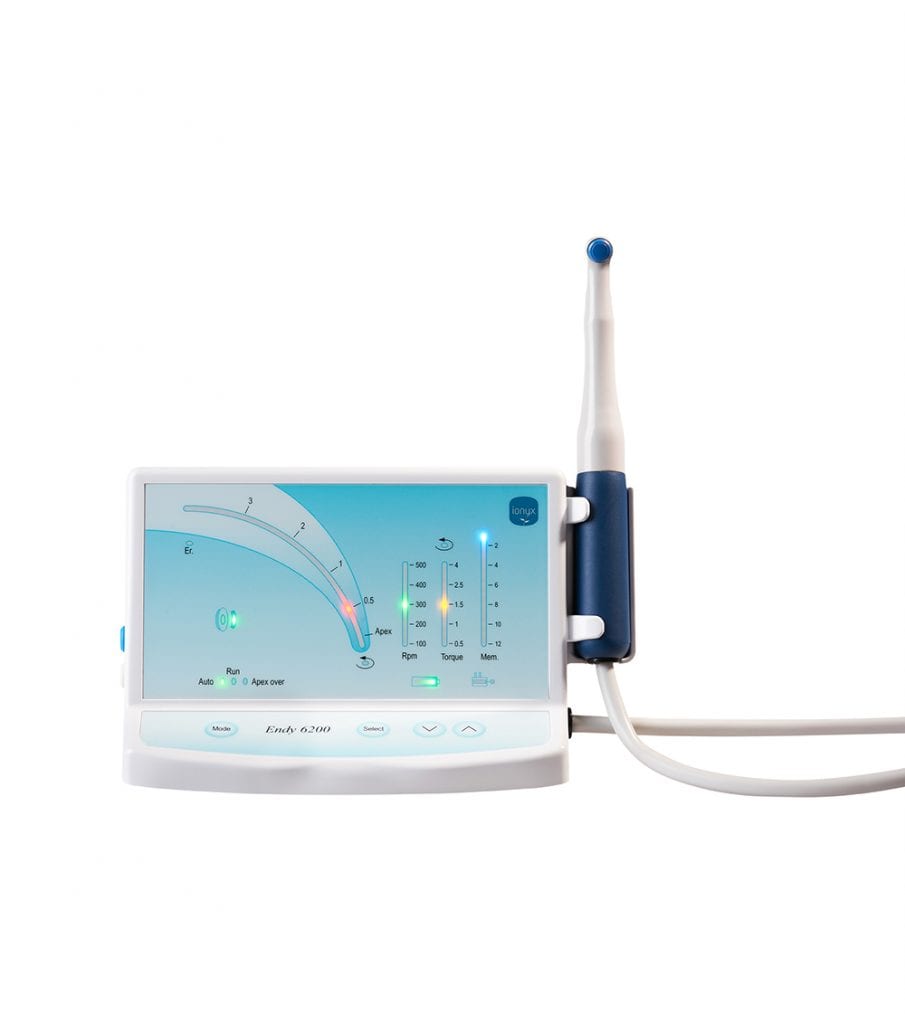 Moteur d&rsquo;endodontie avec localisateur d&rsquo;apex Endy 6200 - Ionyx