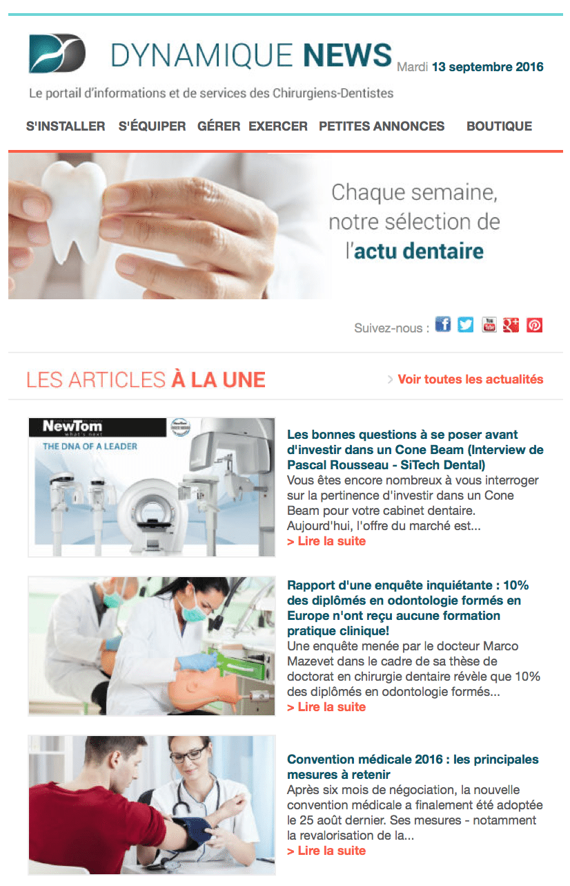 newsletter-site-information-dynamique-dentaire