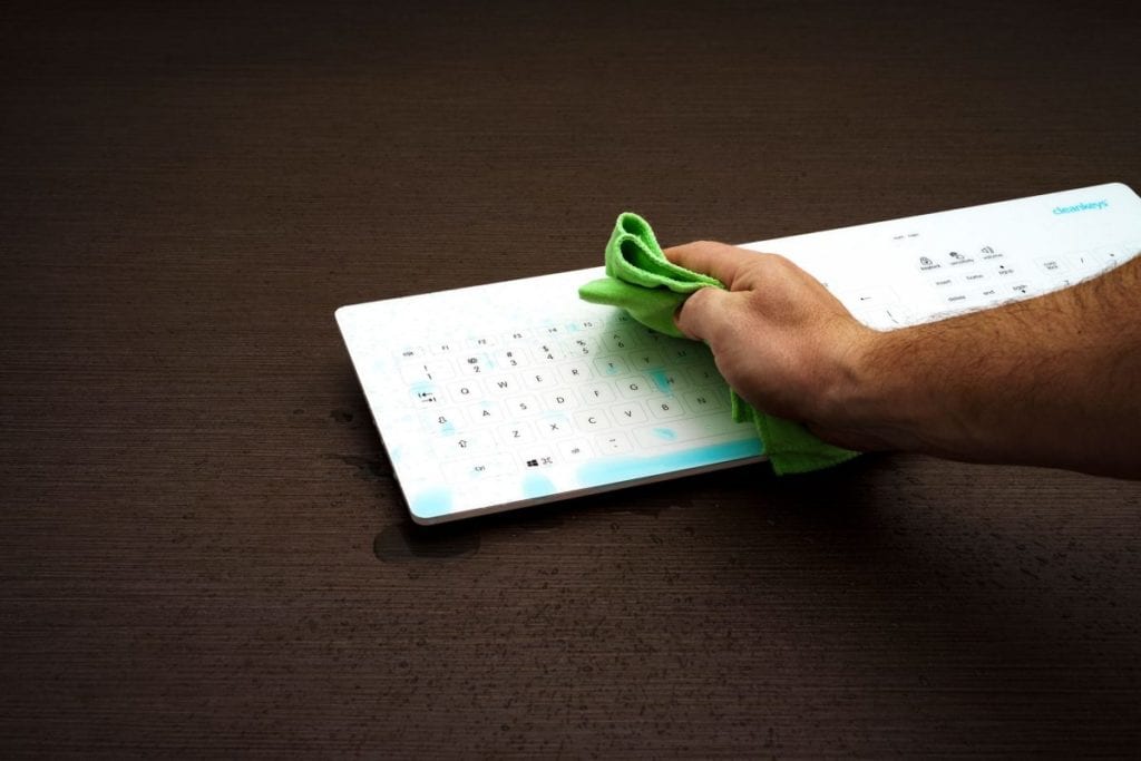 Clavier tactile CK4 - Cleankeys