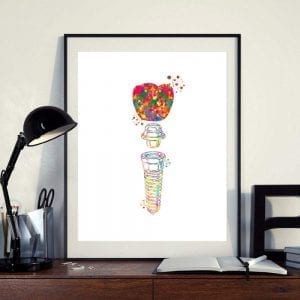 Affiche décoration cabinet dentaire