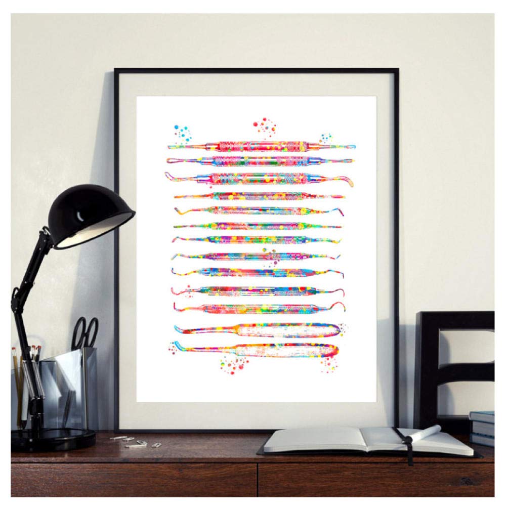 Affiche décoration cabinet dentaire