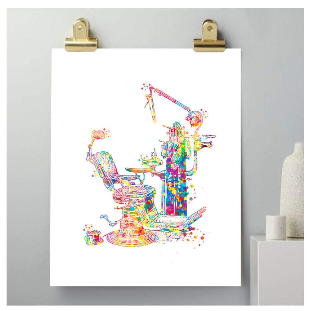 Affiche décoration cabinet dentaire