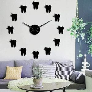 Horloge murale 3D