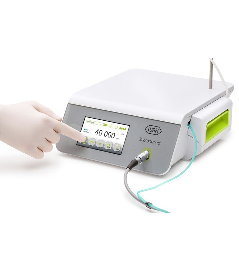 Moteur d&rsquo;implantologie Implantmed Plus et Module Piezomed - W&H