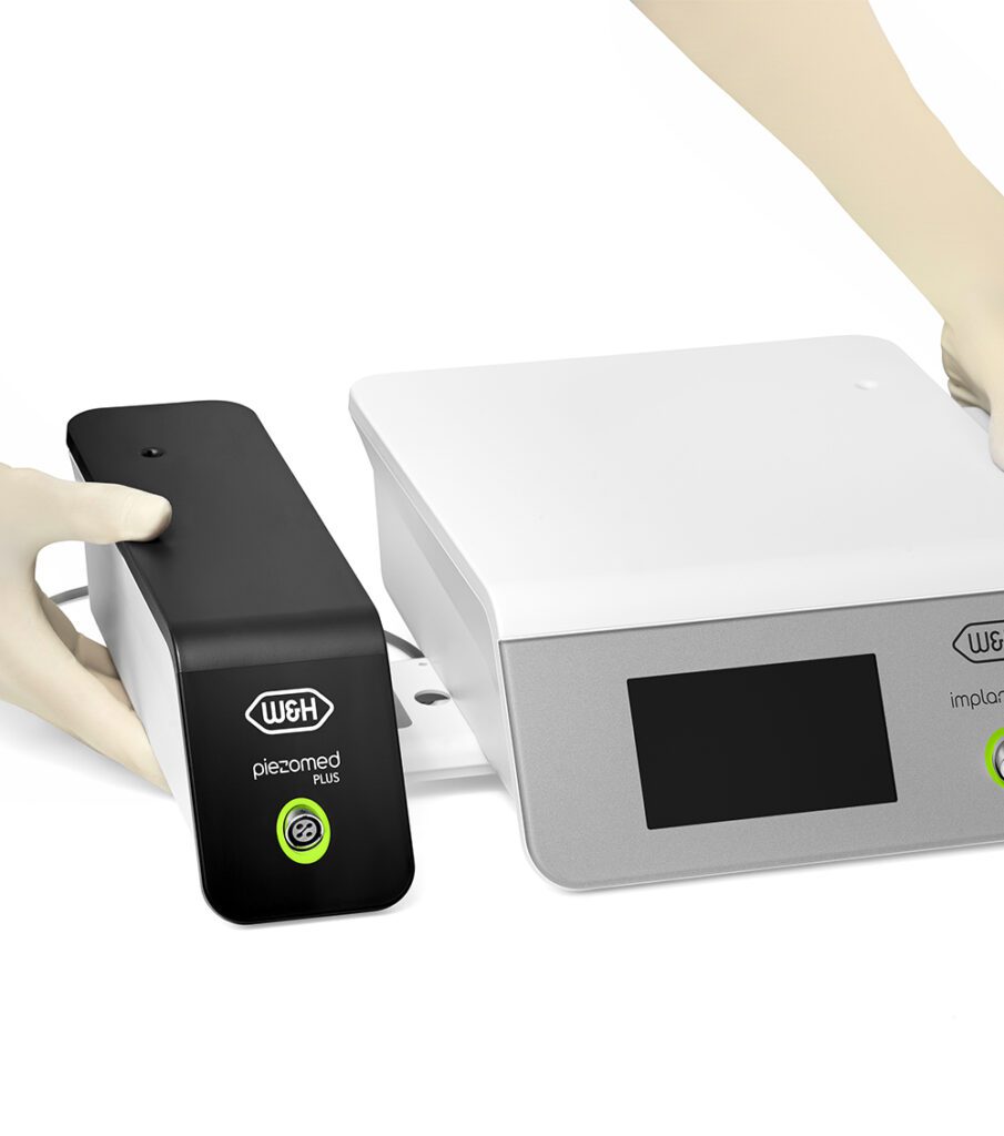 Moteur d&rsquo;implantologie Implantmed Plus et Module Piezomed - W&H