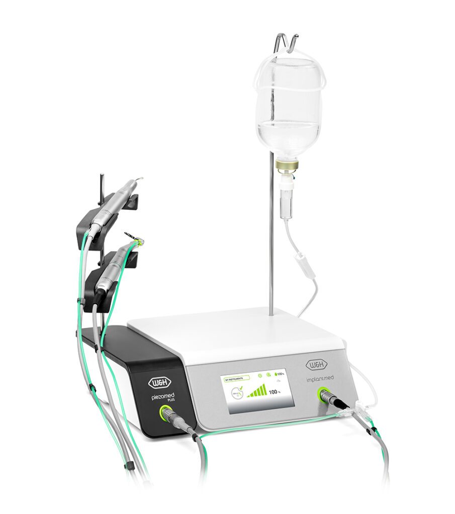 Moteur d&rsquo;implantologie Implantmed Plus et Module Piezomed - W&H